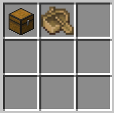 How to craft a boat with a chest