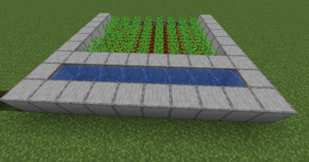 Stage 7 redstone potato farm