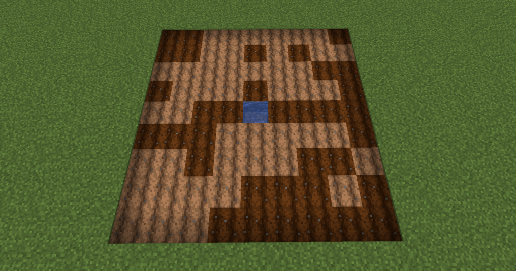 Stage 1 Minecraft potato farm