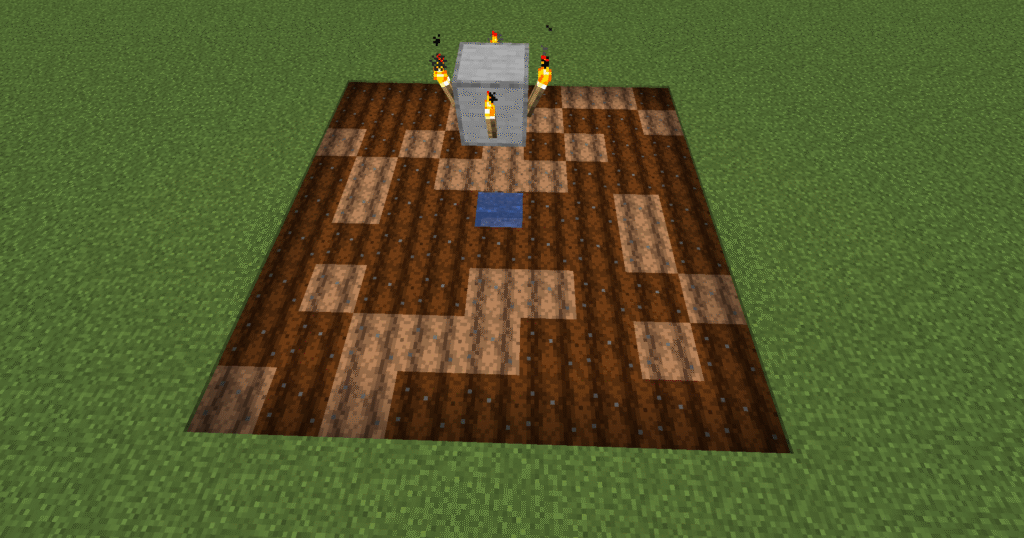 Stage 2 Minecraft potato farm