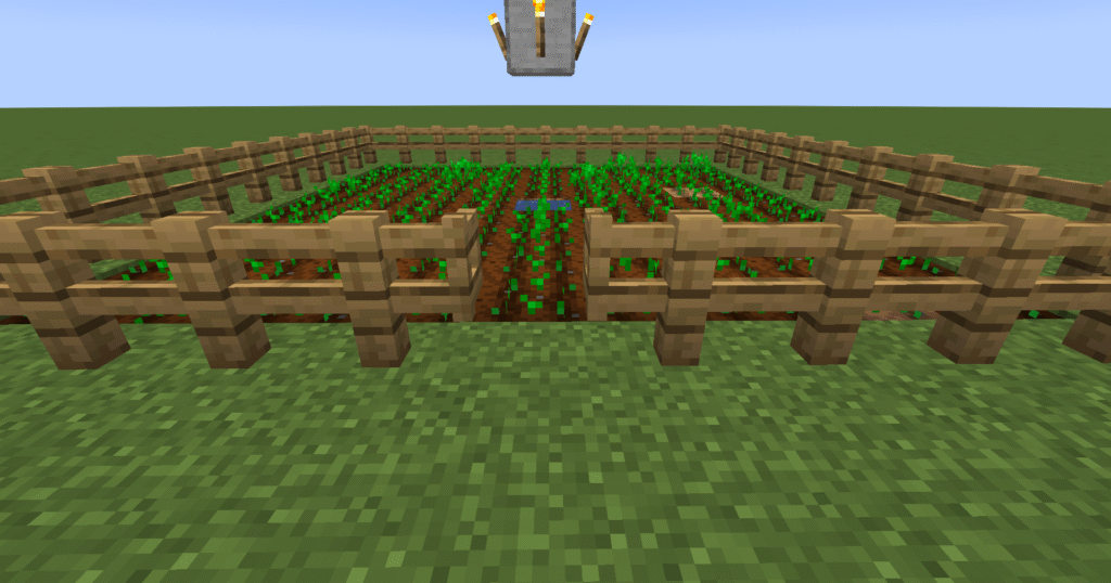 Stage 5 Minecraft wheat farm