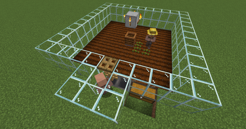 Stage 6 villager beetroot farm