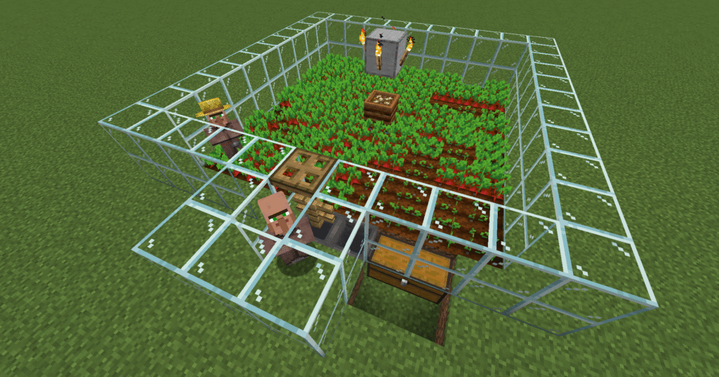 Stage 7 villager beetroot farm