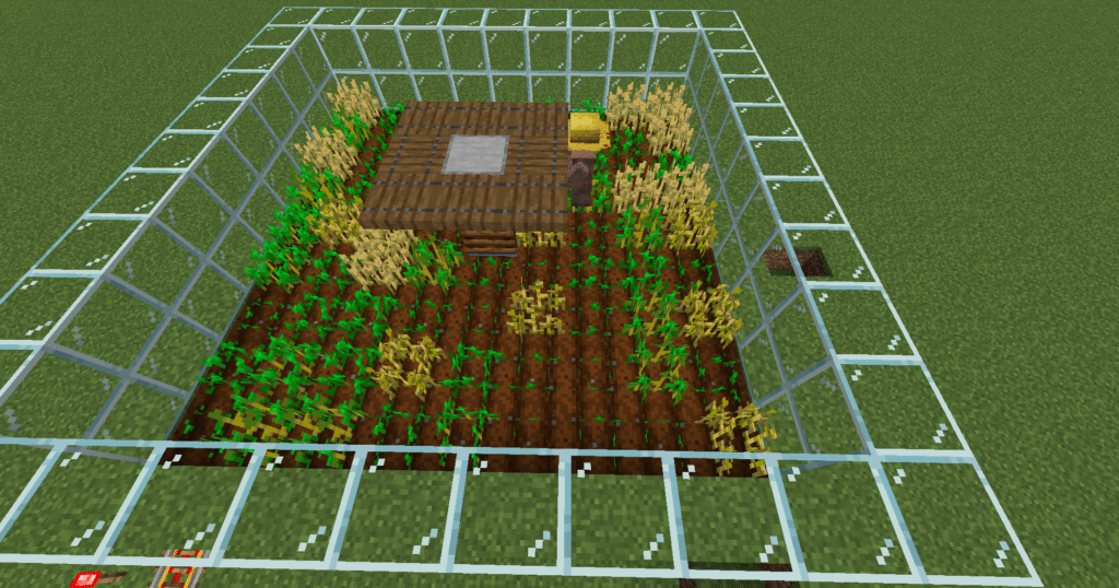 Stage 10 villager wheat farm