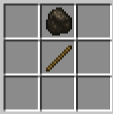 How to craft a torch
